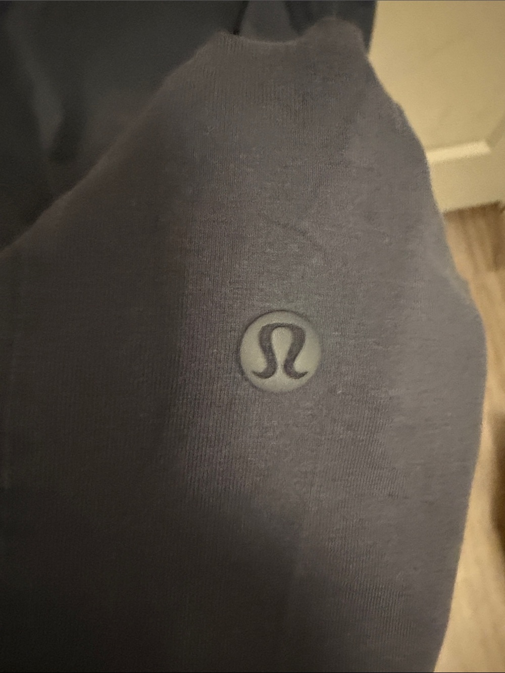 lululemon athletica Men's Short Sleeve Crew Tee in Dark Blue - Picture 2 of 3